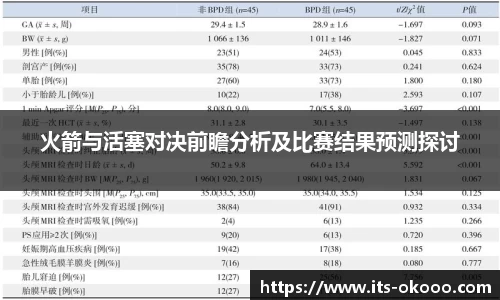 火箭与活塞对决前瞻分析及比赛结果预测探讨