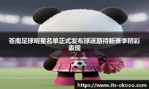 苍南足球明星名单正式发布球迷期待新赛季精彩表现